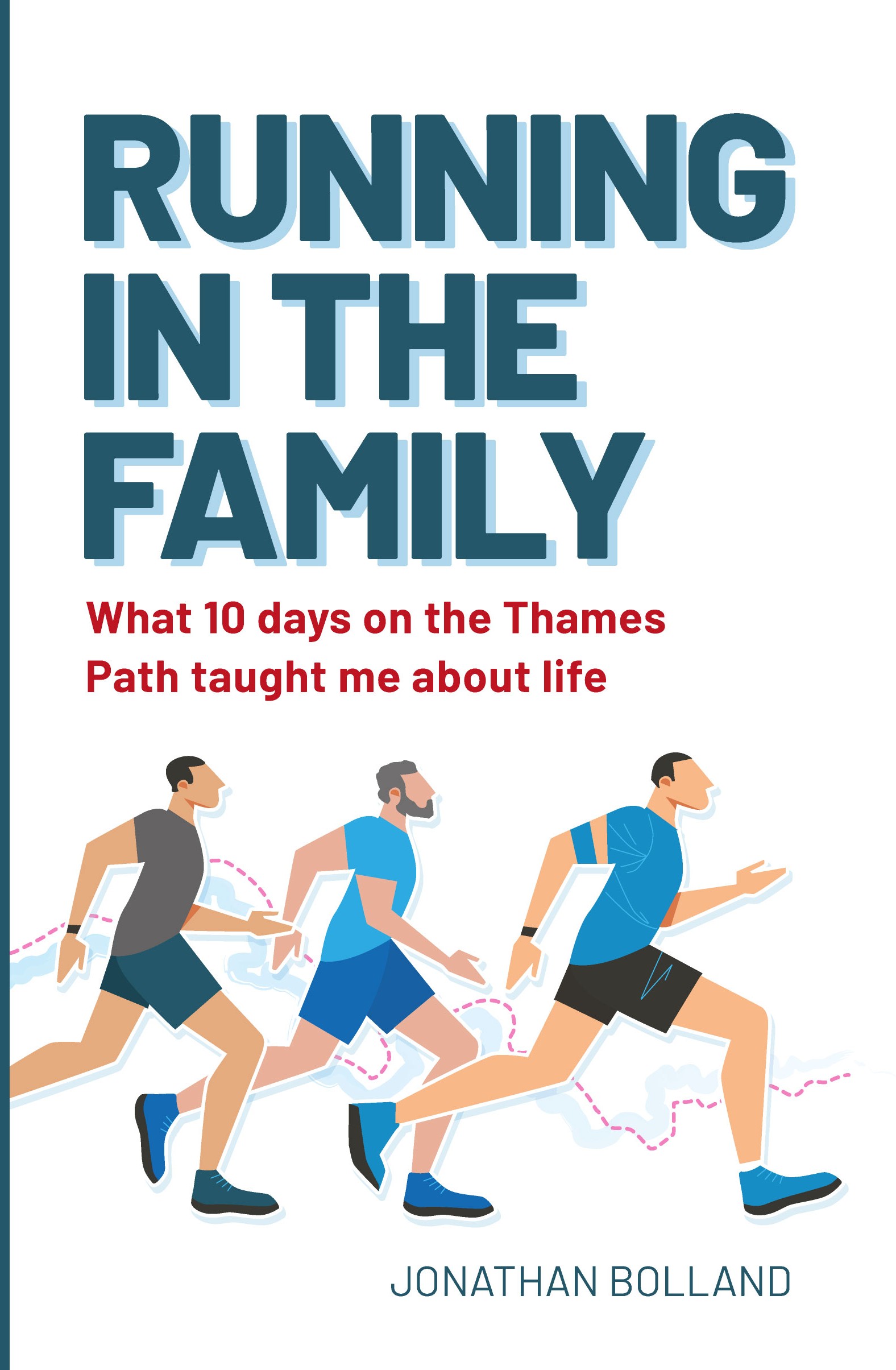 Book cover for Running in the Family by Jonathan Bolland